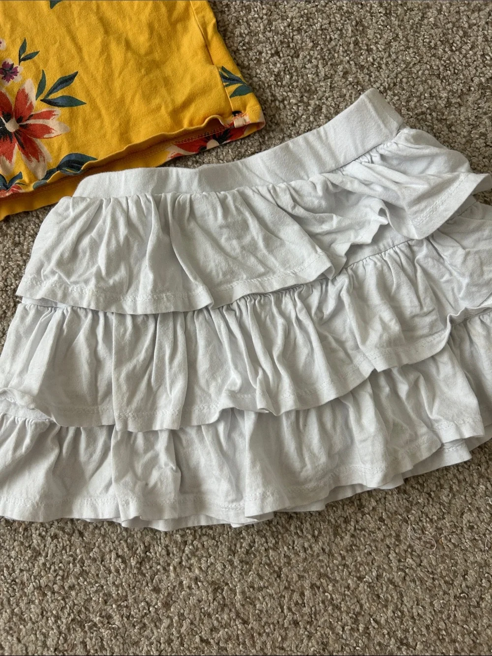 Girls Tank and Skirt